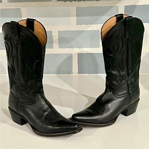 SHYANNE WOMEN'S GEMMA WESTERN BOOTS -
SNIP TOE. BLACK. SIZE 7 1/2